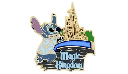 Disney Passholder Pin - 2014 Magic Kingdom Puzzle Pin - Stitch 3 Disney Passholder Pin - 2014 Magic Kingdom Puzzle Pin - Stitch