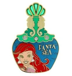 Disney Eau De Magique Pin - Perfume Bottle - Ariel - May