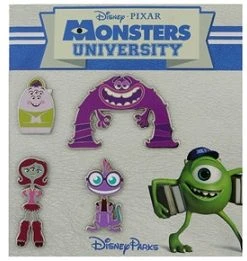 Disney Booster Pin Set - Monsters University Booster Set