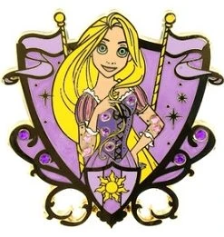 Disney Princess Pin - Rapunzel Jeweled Pin