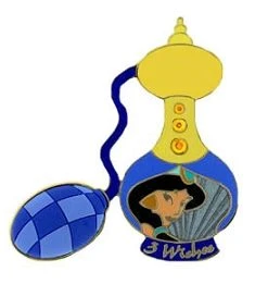 Disney Eau De Magique Pin - Perfume Bottle - Jasmine - August