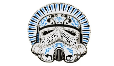 Disney Star Wars Pin - Star Wars Stormtrooper Helmet 3 Disney Star Wars Pin - Star Wars Stormtrooper Helmet