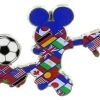 Disney Mickey Mouse Pin - Multi-Country Mickey Soccer Player -Disney Sales Shop 400008614375 500x290 1