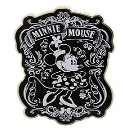 Disney Minnie Mouse Pin - Chalk Sketch Minnie