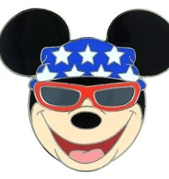 Disney Mickey Mouse Pin - Bandana Mickey