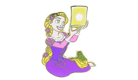 Disney Princess Pin - Rapunzel With Lantern 3 Disney Princess Pin - Rapunzel With Lantern