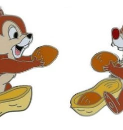 Disney Chip & Dale Pin - Chip And Dale Playing Around