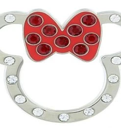 Disney Minnie Mouse Pin - Minnie Mouse Outline With Embellishments