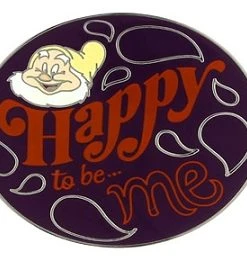 Disney Happy Pin - Happy To Be Me