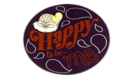 Disney Happy Pin - Happy To Be Me 3 Disney Happy Pin - Happy To Be Me