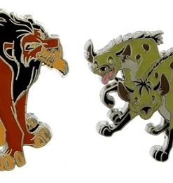 Disney Lion King Pin - Scar With Hyenas