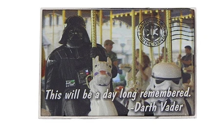 Disney Star Wars Pin - Darth Vader On A Carousel 3 Disney Star Wars Pin - Darth Vader On A Carousel