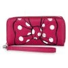 Disney Wallet - Minnie Mouse Bow Wristlet Wallet - Pink 2 Disney Wallet - Minnie Mouse Bow Wristlet Wallet - Pink -Disney Sales Shop 6yby1d251