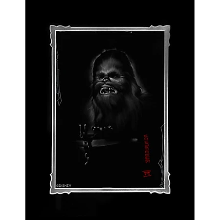 Disney Art Print - Chewbacca Deluxe Print 3 Disney Art Print - Chewbacca Deluxe Print