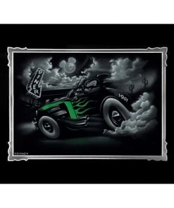 Disney Art Print - Mickey Mouse - Out For A Cruise With My Girl