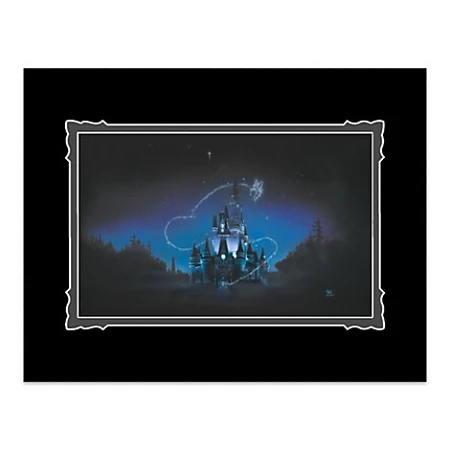 Disney Art Print - Cinderella Castle - 40 Magical Years 3 Disney Art Print - Cinderella Castle - 40 Magical Years