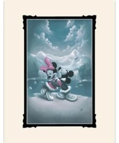 Disney Art Print - Mickey And Minnie Mouse - Alaska Adventure