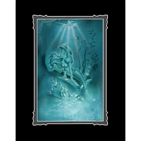 Disney Art Print - Ariel - The Little Mermaid 3 Disney Art Print - Ariel - The Little Mermaid