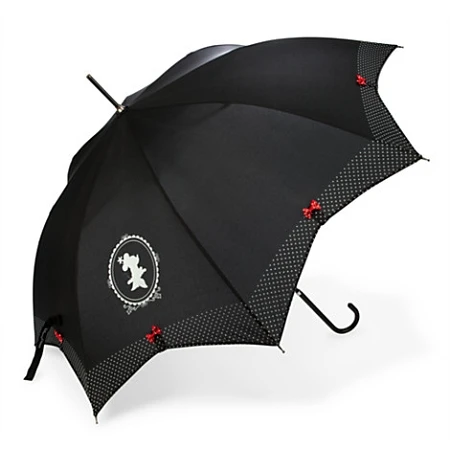 Disney Umbrella - Minnie Mouse Umbrella - Silhouette - Black 3 Disney Umbrella - Minnie Mouse Umbrella - Silhouette - Black