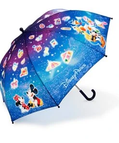 Disney Umbrella - Mickey Mouse And Friends Umbrella For Kids - Stars