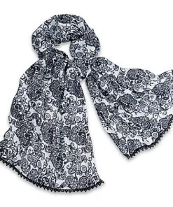 Disney Scarf - Mickey Mouse Lace Trimmed