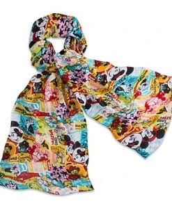 Disney Scarf - Mickey Collage Print