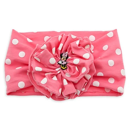 Disney Headband For Girls - Minnie Mouse Polka Dot - Pink 3 Disney Headband For Girls - Minnie Mouse Polka Dot - Pink