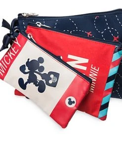 Disney Cosmetic Bag Set - TAG - Mickey And Minnie - 3 Piece
