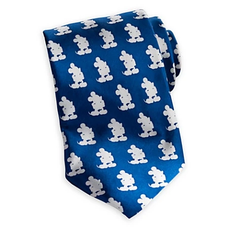 Disney Silk Tie - Mickey Mouse - Mickey Mouse Silhouette Tie 3 Disney Silk Tie - Mickey Mouse - Mickey Mouse Silhouette Tie