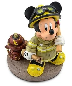 Disney Medium Figure Statue - Fireman - Mickey Mouse