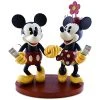Disney Medium Figure Statue - Pie-Eyed Minnie Mouse And Mickey Mouse -Disney Sales Shop 7509002524521