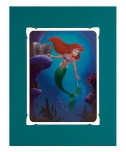 Disney Art Print - Ariel Longing To Dance By Larry Nikolai