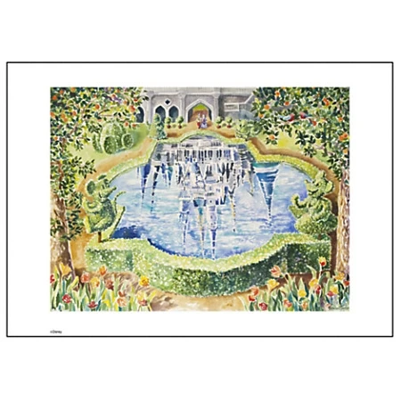 Disney Art Print - Cinderella's Castle - Reflections Stephanie Taylor 3 Disney Art Print - Cinderella's Castle - Reflections Stephanie Taylor