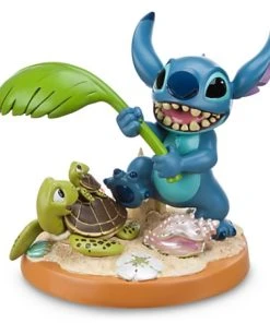 Disney Medium Figure Statue - Stitch 10th Anniversary - Beach