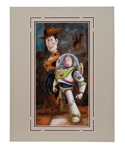 Disney Art Print - Toy Story ''Buzz & Woody'' By Darren Wilson