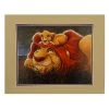 Disney Art Print - ''Lion King The Bond'' By Darren Wilson -Disney Sales Shop 7509055880222