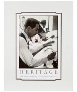 Disney Art Print - Walt Disney ''Heritage'' Deluxe Print