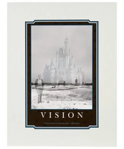 Disney Art Print - Walt Disney ''Vision'' Deluxe Print