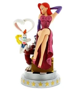 Disney Medium Figure Statue - Jessica And Roger Rabbit