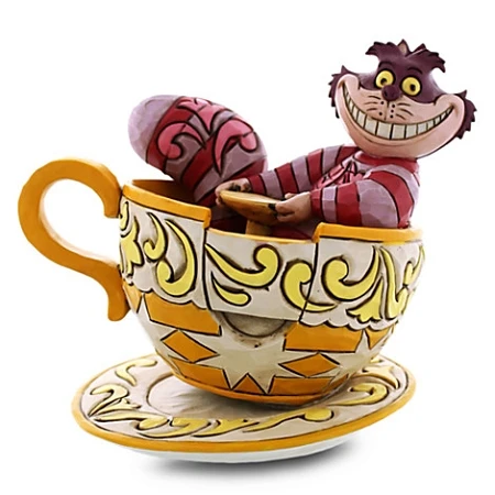 Disney Jim Shore Figurine - Cheshire Cat In Tea Cup 3 Disney Jim Shore Figurine - Cheshire Cat In Tea Cup