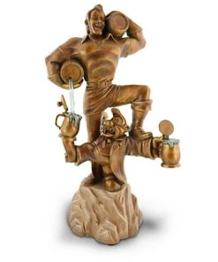 Disney Medium Figure Statue - Gaston And LeFou