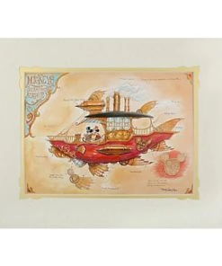 Disney Art Print - Mickey Mouse - Mickey's Steam Powered Airship