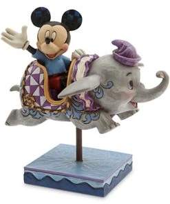 Disney Jim Shore Figurine - Mickey Mouse And Dumbo