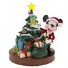 Disney Medium Figure - Retro Santa Mickey Mouse Tree - Light Up -Disney Sales Shop 7509055890147