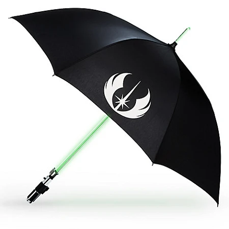 Disney Umbrella - Yoda Lightsaber - Light Up 3 Disney Umbrella - Yoda Lightsaber - Light Up