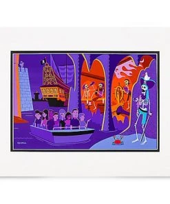 Disney Shag Art Print - Pirates Of The Caribbean - Right Side