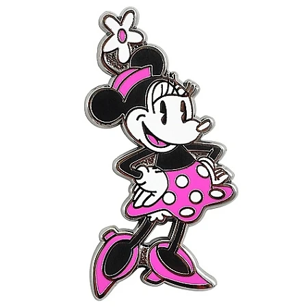 Disney Minnie Mouse Pin - Flower Hat 3 Disney Minnie Mouse Pin - Flower Hat