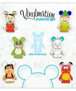 Disney Vinylmation Pin Set - Animation 1 - 7-Pc.