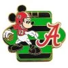 Disney Football Pin - NCAA Alabama Mickey Mouse -Disney Sales Shop 7511002522252