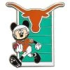 Disney Football Pin - NCAA Texas Mickey Mouse -Disney Sales Shop 7511002522253
